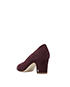 Chanel Block Heels, back view