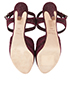 Christian Dior Glitter Celeste Sandals, top view