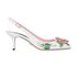 Dolce & Gabbana Floral Printed Slingbacks, front view
