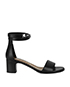 Hermes Calfskin Manege Sandals, front view