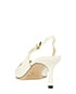 Jimmy Choo Erin 60 Patent Leather Slingback Pumps, back view