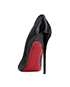 Louboutin Peep Toe Shoe, back view