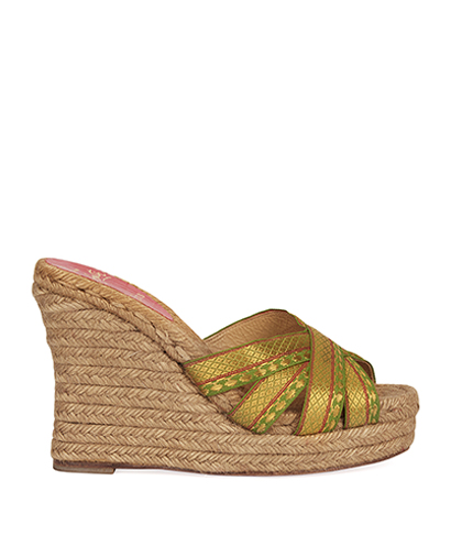 Christian Louboutin Wedges Espadrilles, front view