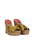 Christian Louboutin Wedges Espadrilles, side view