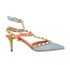 Valentino Rockstud Caged Pumps 65MM, front view