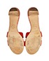 Hermes Oran Sandal Heels, top view