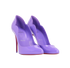 Christian Louboutin Hot Chick 100, &pound;310, Shoes, Purple, Patent Leather, Side view