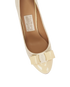 Ferragamo Bow Heels, &pound;150, Shoes, Beige, Leather, Other view