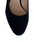 Chloe Ankle Strap Heels, &pound;150, Shoes, Navy, Velvet, Other view
