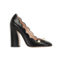 Gucci GG Pearls Pumps, &pound;350, Shoes, Black, Leather/Pearl, Front view