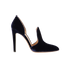 Gianvito Rossi Moret Heels, &pound;175, Shoes, Blue, Velvet, Front view