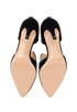 Gianvito Rossi Moret Heels, &pound;175, Shoes, Blue, Velvet, Top view