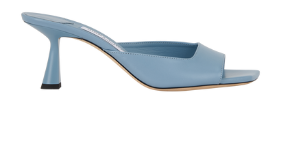 Jimmy Choo Mules, &pound;295, Shoes, Blue, Leather, Front view
