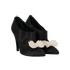 Chanel Bow Heels, side view