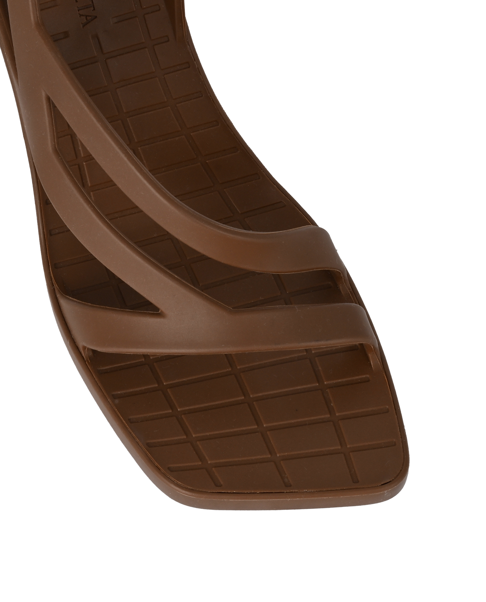 Bottega Veneta  Jimbo Sandal Heels, &pound;220, Shoes, Brown, Rubber, Other view