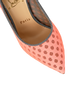 Christian Louboutin Sporty Pump 100, &pound;380, Shoes, Orange, Leather/Mesh, Other view