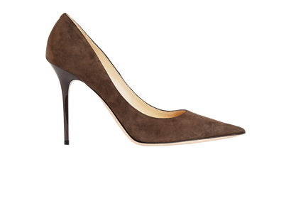 Abel Heels, £170, Shoes, Brown, Suede, Front view