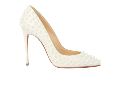 Christian Louboutin Follies Spikes 100 Coquillage, front view