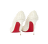 Christian Louboutin Follies Spikes 100 Coquillage, back view