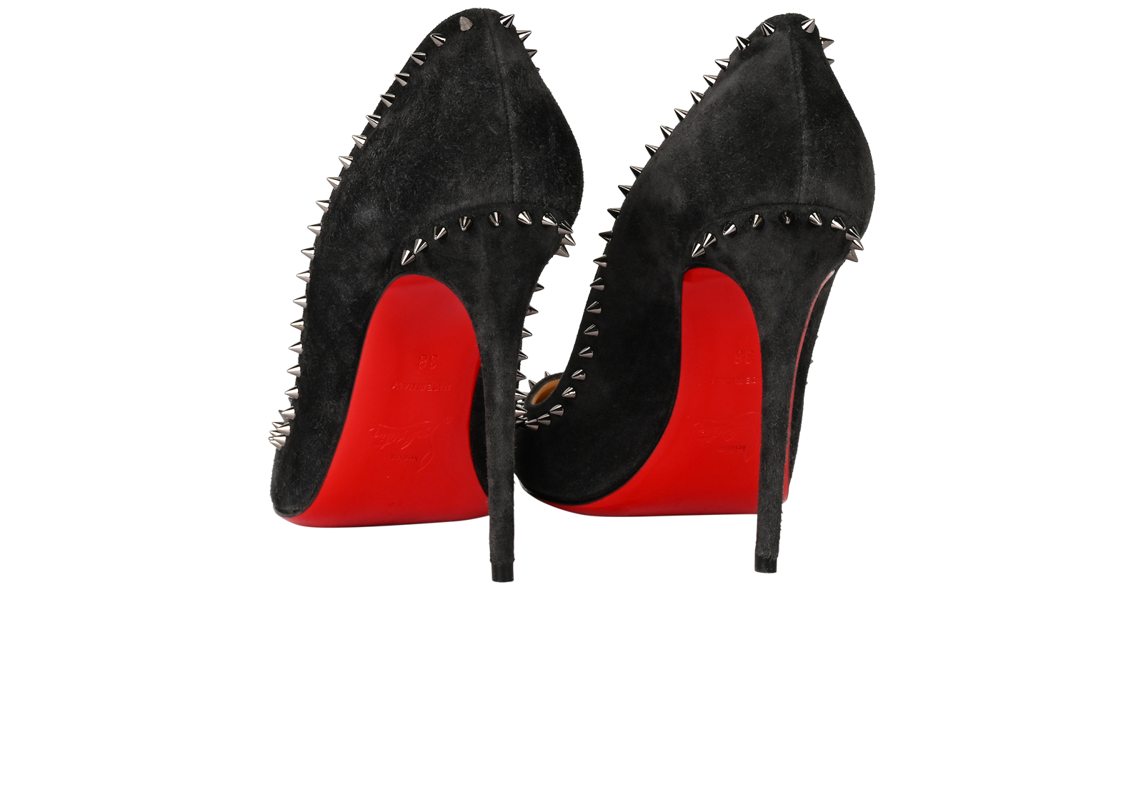 Pre-loved Christian Louboutin Anjalina 100 Heels - £430
