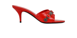 Balenciaga Cagole Sandals, Leather, Red, UK3.5, DB/B, 3*