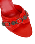 Balenciaga Cagole Sandals, &pound;350, Shoes, Red, Leather, Other view