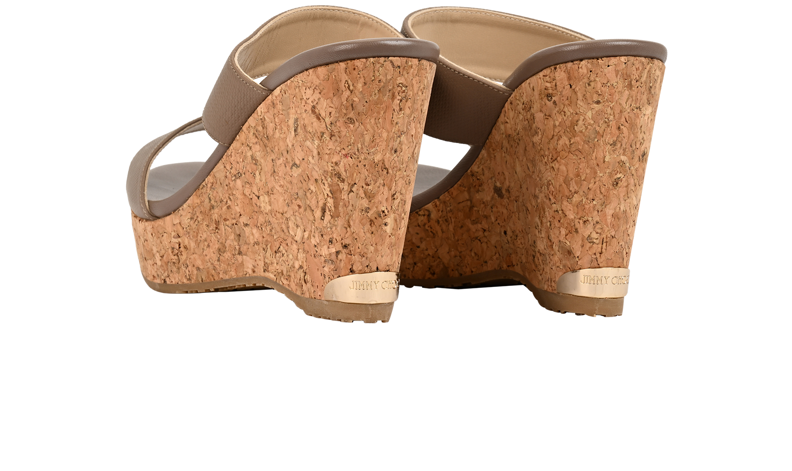 Jimmy Choo Parker 100, &pound;120, Shoes, Brown, Leather, Back view