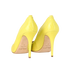 Jimmy Choo Avril Pumps, &pound;280, Shoes, Yellow, Snake, Back view