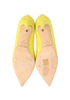 Jimmy Choo Avril Pumps, &pound;280, Shoes, Yellow, Snake, Top view