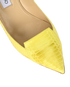 Jimmy Choo Avril Pumps, &pound;280, Shoes, Yellow, Snake, Other view