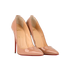Christian Louboutin So Kate 120, &pound;420, Shoes, Nude, Patent Leather, Side view