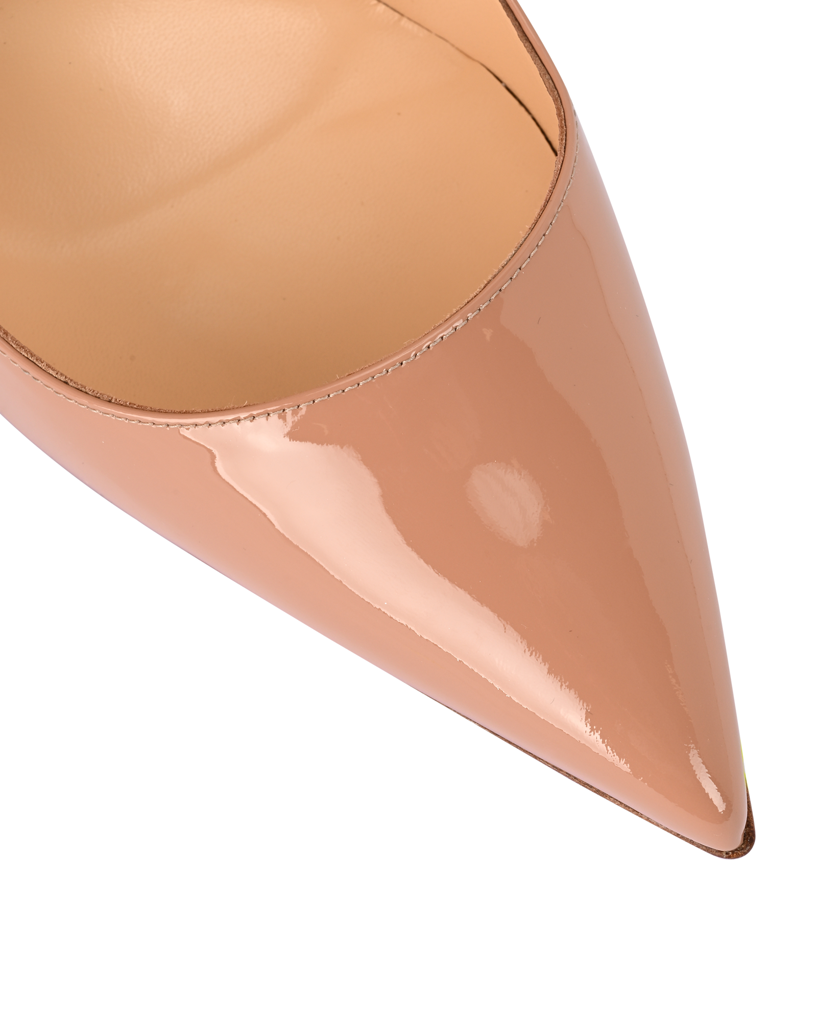 Christian Louboutin So Kate 120, &pound;420, Shoes, Nude, Patent Leather, Other view