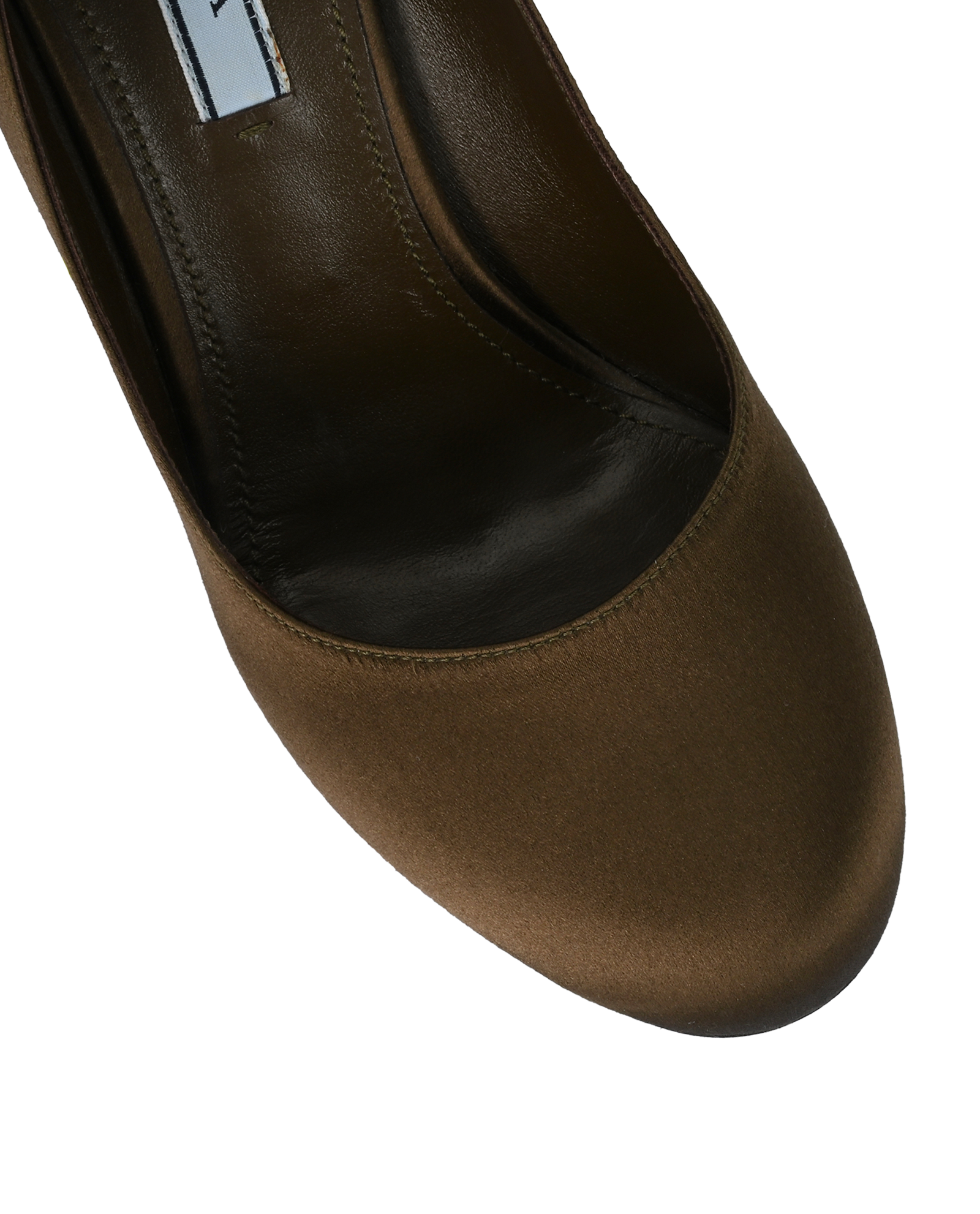 Prada Lightning Bolt Heels, &pound;195, Shoes, Green, Satin, Other view