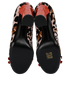 Bottega Veneta Block Heel Slip On, &pound;180, Shoes, Black/Brown/Orange, Leather/Pony / Calfhair, Top view
