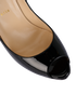 Christian Louboutin Lady Peep Pumps, &pound;320, Shoes, Black, Patent Leather, Other view