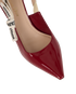 Christian Dior J'Adior Slingback Heels, &pound;450, Shoes, Red, Fabric/Patent Leather, Other view