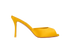 Christian Louboutin Me Dolly 85 Mule, &pound;350, Shoes, Yellow, Satin, Front view