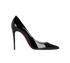 Christian Louboutin Kate 100, &pound;350, Shoes, Black, Leather, Front view