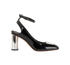 Christian Dior La Parisienne Pumps, &pound;250, Shoes, Black, Patent Leather, Front view