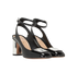 Christian Dior La Parisienne Pumps, &pound;250, Shoes, Black, Patent Leather, Side view