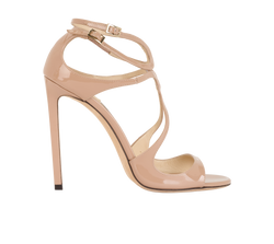 Jimmy Choo Lance Heels, Patent, Pink, UK5.5, DB/B, 3*