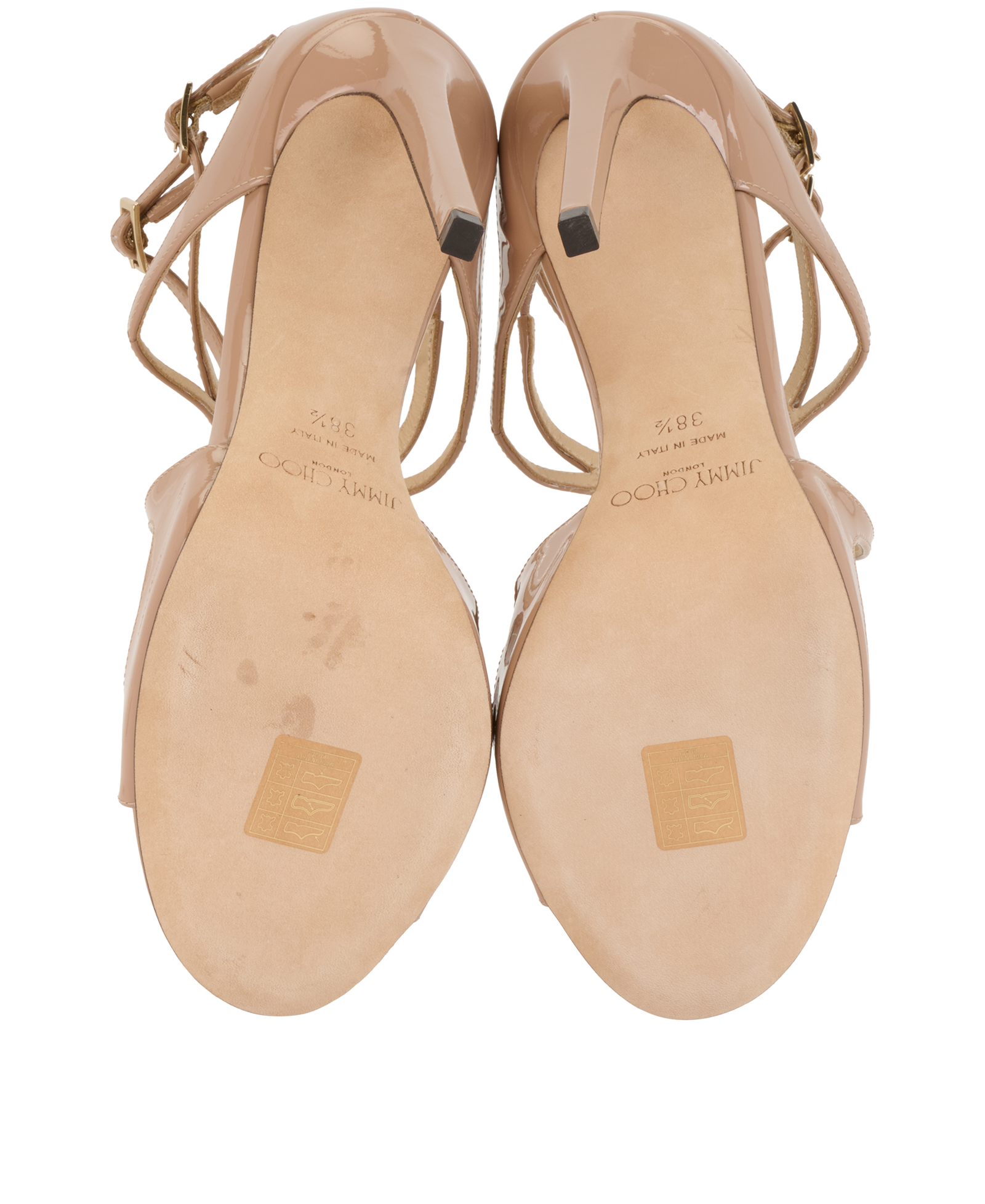 Jimmy Choo Lance Heels, &pound;295, Shoes, Pink, Patent Leather, Top view