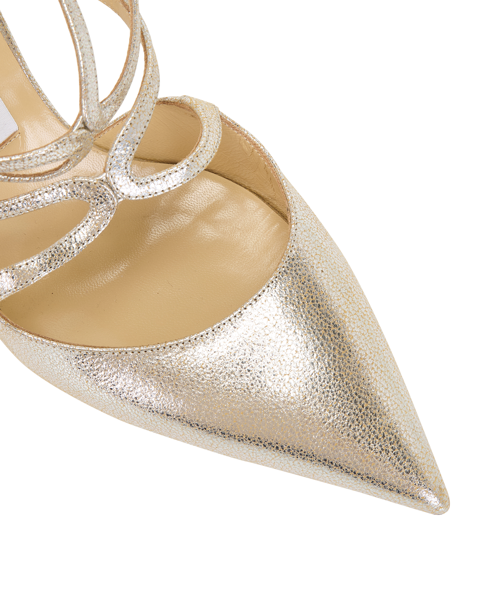 Jimmy Choo Azia 75, &pound;290, Shoes, Silver, Leather, Other view