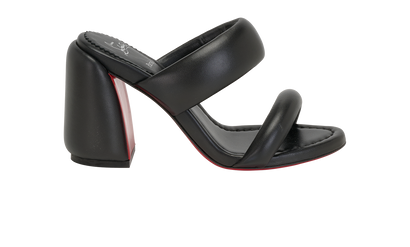 Christian Louboutin Inflama Sab 85, &pound;320, Shoes, Black, Leather, Front view