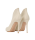Gianvito Rossi Vamp Booties, &pound;150, Shoes, White, Leather, Back view