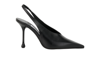 Jimmy Choo Isa 95, &pound;295, Shoes, Black, Leather, Front view