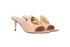 Gucci Malaga Kid Blondie 65mm Slide Sandals, &pound;295, Shoes, Pink, Leather, Side view
