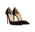 Christian Louboutin Iriza 100, &pound;350, Shoes, Black, Suede, Side view