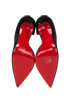 Christian Louboutin Iriza 100, &pound;350, Shoes, Black, Suede, Top view