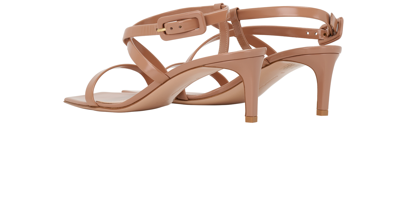 Gianvito Rossi Lindsay 55, &pound;195, Shoes, Pink, Leather, Back view